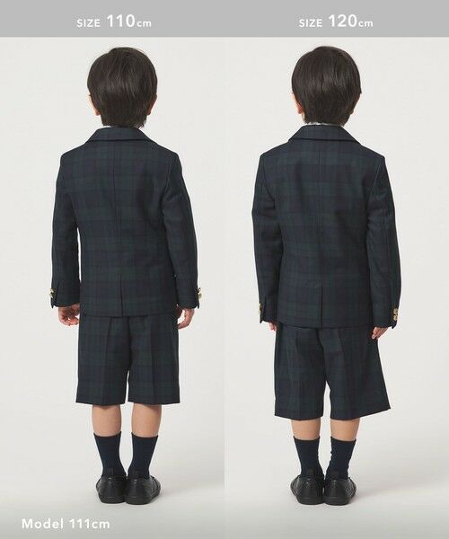 green label relaxing / グリーンレーベル リラクシング セットアップ | TRW ブラックウォッチ ショートパンツ / キッズ 110cm-130cm | 詳細6