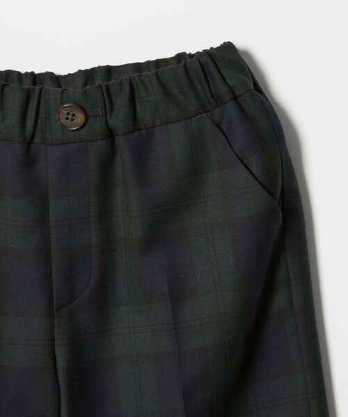 green label relaxing / グリーンレーベル リラクシング セットアップ | TRW ブラックウォッチ ショートパンツ / キッズ 110cm-130cm | 詳細9