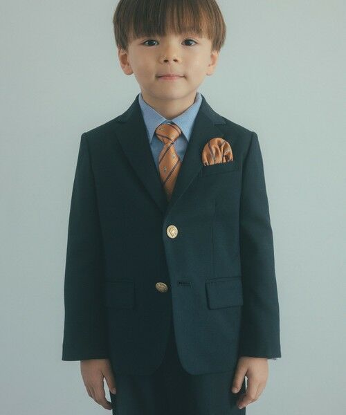 green label relaxing / グリーンレーベル リラクシング テーラードジャケット | TRW ソリッド ジャケット / キッズ 110cm-130cm | 詳細1