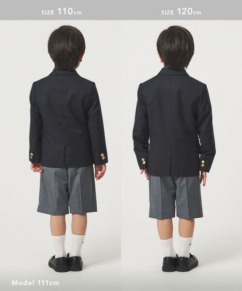 green label relaxing / グリーンレーベル リラクシング テーラードジャケット | TRW ソリッド ジャケット / キッズ 110cm-130cm | 詳細10