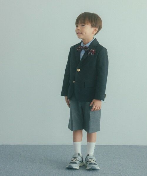 green label relaxing / グリーンレーベル リラクシング テーラードジャケット | TRW ソリッド ジャケット / キッズ 110cm-130cm | 詳細2
