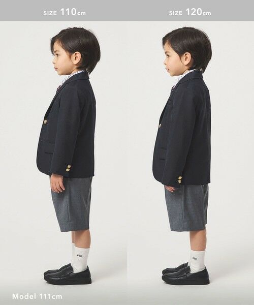 green label relaxing / グリーンレーベル リラクシング テーラードジャケット | TRW ソリッド ジャケット / キッズ 110cm-130cm | 詳細9