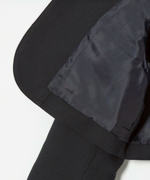 green label relaxing / グリーンレーベル リラクシング ノーカラージャケット | TRW ソリッド ボレロ / キッズ 110cm-130cm | 詳細10