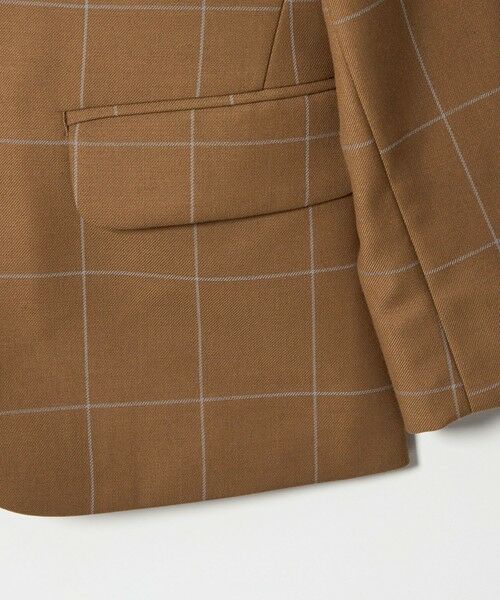 green label relaxing / グリーンレーベル リラクシング テーラードジャケット | ウィンドペン チェック ジャケット / キッズ 110cm-130cm | 詳細16