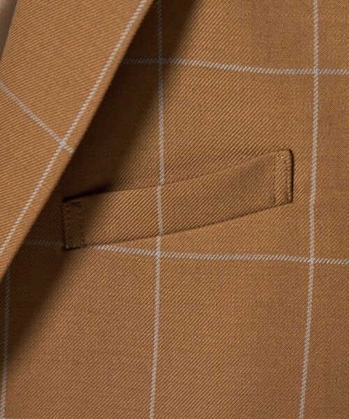 green label relaxing / グリーンレーベル リラクシング テーラードジャケット | ウィンドペン チェック ジャケット / キッズ 110cm-130cm | 詳細8