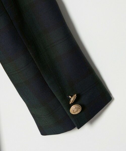 green label relaxing / グリーンレーベル リラクシング テーラードジャケット | TRW ブラックウォッチ ジャケット / キッズ 110cm-130cm | 詳細12