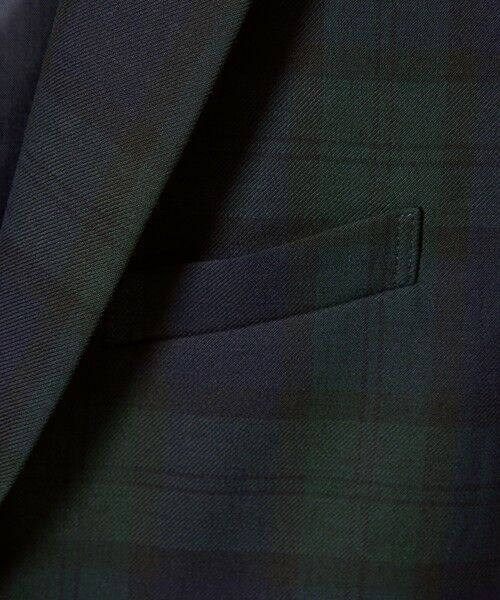green label relaxing / グリーンレーベル リラクシング テーラードジャケット | TRW ブラックウォッチ ジャケット / キッズ 110cm-130cm | 詳細13