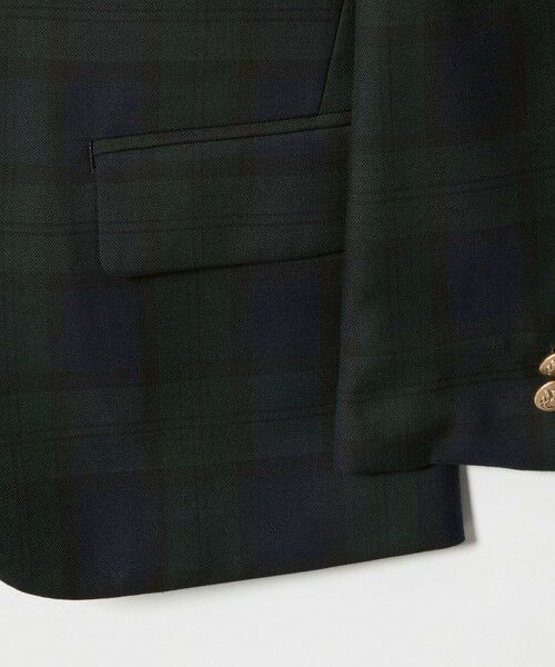 green label relaxing / グリーンレーベル リラクシング テーラードジャケット | TRW ブラックウォッチ ジャケット / キッズ 110cm-130cm | 詳細16