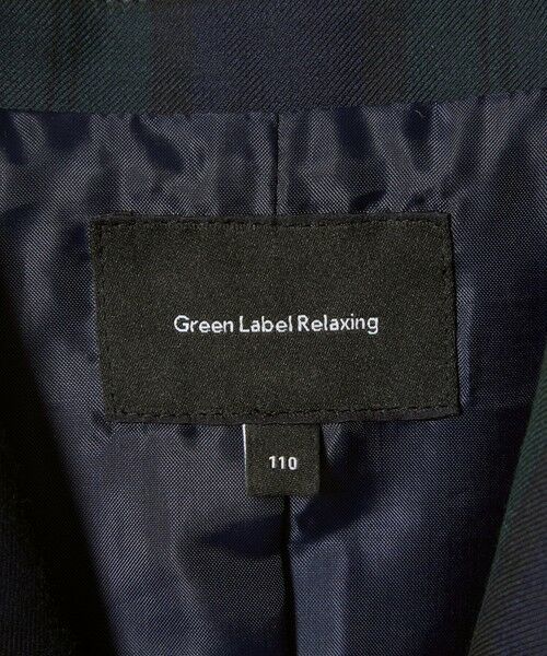 green label relaxing / グリーンレーベル リラクシング テーラードジャケット | TRW ブラックウォッチ ジャケット / キッズ 110cm-130cm | 詳細19