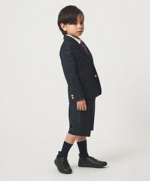 green label relaxing / グリーンレーベル リラクシング テーラードジャケット | TRW ブラックウォッチ ジャケット / キッズ 110cm-130cm | 詳細5