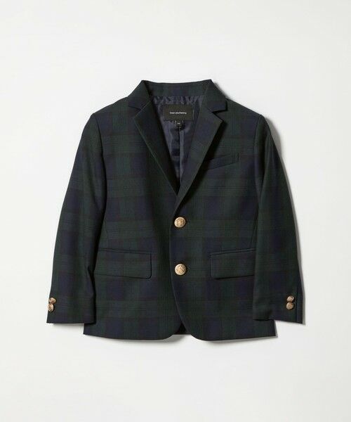 green label relaxing / グリーンレーベル リラクシング テーラードジャケット | TRW ブラックウォッチ ジャケット / キッズ 110cm-130cm | 詳細9