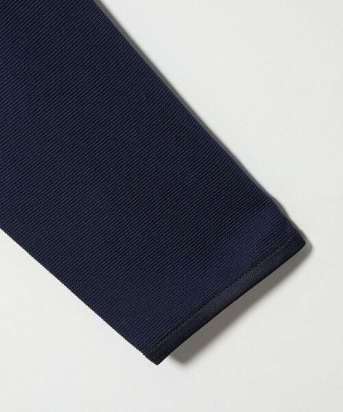 green label relaxing / グリーンレーベル リラクシング ノーカラージャケット | リップルボレロ / キッズ 110cm-130cm | 詳細11