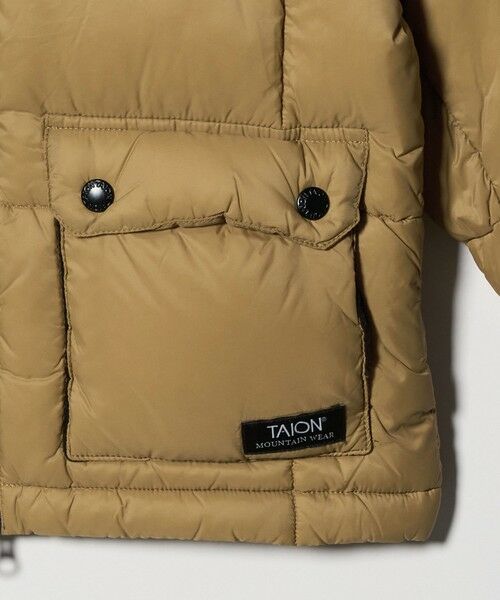 green label relaxing / グリーンレーベル リラクシング ダウンジャケット・ベスト | ＜TAION＞パッカブル ボリュームダウン ジャケット / キッズ  110cm-130cm | 詳細4