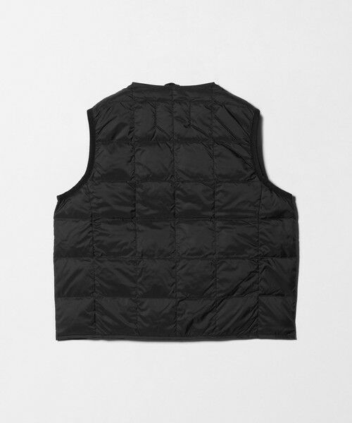 green label relaxing / グリーンレーベル リラクシング ダウンジャケット・ベスト | ＜TAION＞ベーシック Vネックボタン インナーダウンベスト / キッズ  110cm-130cm | 詳細1