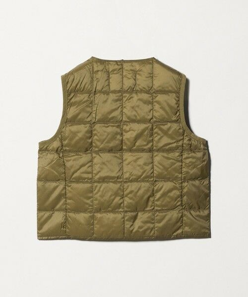 green label relaxing / グリーンレーベル リラクシング ダウンジャケット・ベスト | ＜TAION＞ベーシック Vネックボタン インナーダウンベスト / キッズ  110cm-130cm | 詳細5