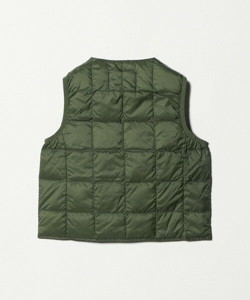 green label relaxing / グリーンレーベル リラクシング ダウンジャケット・ベスト | ＜TAION＞ベーシック Vネックボタン インナーダウンベスト / キッズ  110cm-130cm | 詳細9