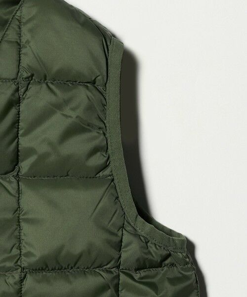 green label relaxing / グリーンレーベル リラクシング ダウンジャケット・ベスト | ＜TAION＞ベーシック Vネックボタン インナーダウンベスト / キッズ  110cm-130cm | 詳細11