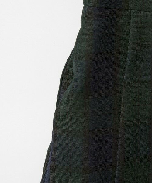 green label relaxing / グリーンレーベル リラクシング ロング・マキシ丈ワンピース | TRW ブラックウォッチ ジャンスカ / キッズ 110cm-130cm | 詳細12