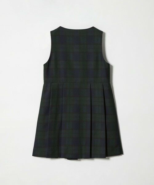 green label relaxing / グリーンレーベル リラクシング ロング・マキシ丈ワンピース | TRW ブラックウォッチ ジャンスカ / キッズ 110cm-130cm | 詳細9