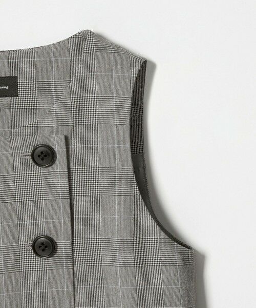 green label relaxing / グリーンレーベル リラクシング ロング・マキシ丈ワンピース | グレンチェック ジャンスカ / キッズ 110cm-130cm | 詳細10