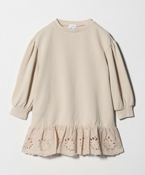 green label relaxing / グリーンレーベル リラクシング ロング・マキシ丈ワンピース | 裏毛ヘムレース ワンピース / キッズ 100cm-160cm | 詳細5