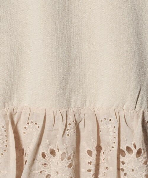 green label relaxing / グリーンレーベル リラクシング ロング・マキシ丈ワンピース | 裏毛ヘムレース ワンピース / キッズ 100cm-160cm | 詳細8
