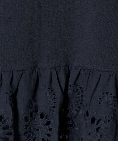 green label relaxing / グリーンレーベル リラクシング ロング・マキシ丈ワンピース | 裏毛ヘムレース ワンピース / キッズ 100cm-160cm | 詳細17