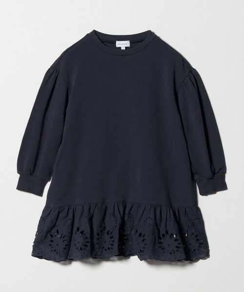 green label relaxing / グリーンレーベル リラクシング ロング・マキシ丈ワンピース | 裏毛ヘムレース ワンピース / キッズ 100cm-160cm | 詳細11