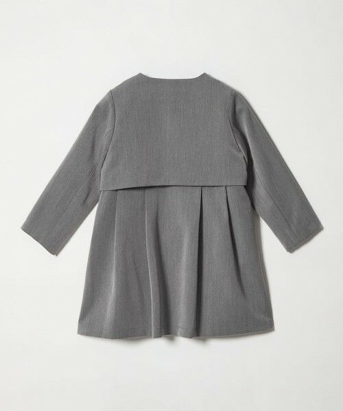 green label relaxing / グリーンレーベル リラクシング ロング・マキシ丈ワンピース | ボレロ + ジャンパースカート セット / キッズ 110cm-130cm | 詳細9