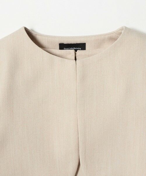 green label relaxing / グリーンレーベル リラクシング ロング・マキシ丈ワンピース | ボレロ + ジャンパースカート セット / キッズ 110cm-130cm | 詳細17