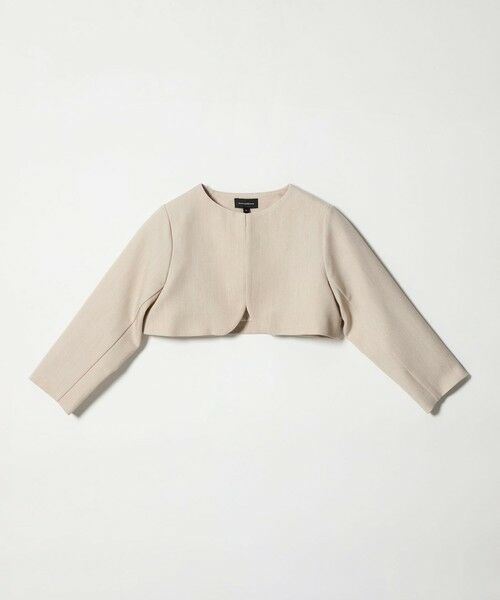 green label relaxing / グリーンレーベル リラクシング ロング・マキシ丈ワンピース | ボレロ + ジャンパースカート セット / キッズ 110cm-130cm | 詳細22