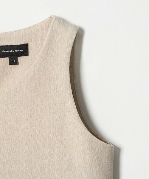 green label relaxing / グリーンレーベル リラクシング ロング・マキシ丈ワンピース | ボレロ + ジャンパースカート セット / キッズ 110cm-130cm | 詳細27