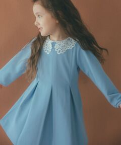 green label relaxing / グリーンレーベル リラクシング ロング・マキシ丈ワンピース | リップル ワンピース / キッズ 110cm-130cm