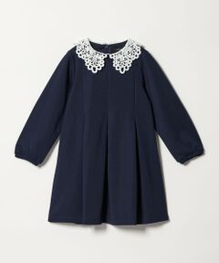 green label relaxing / グリーンレーベル リラクシング ロング・マキシ丈ワンピース | リップル ワンピース / キッズ 110cm-130cm