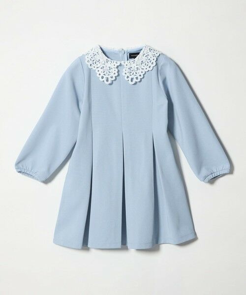 green label relaxing / グリーンレーベル リラクシング ロング・マキシ丈ワンピース | リップル ワンピース / キッズ 110cm-130cm | 詳細6