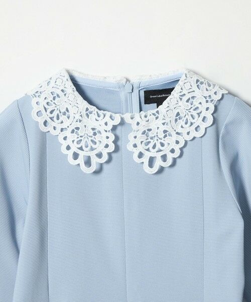 green label relaxing / グリーンレーベル リラクシング ロング・マキシ丈ワンピース | リップル ワンピース / キッズ 110cm-130cm | 詳細8