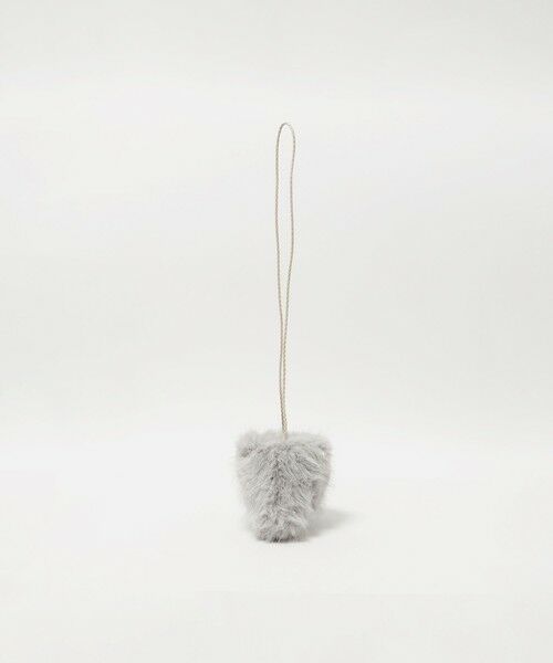 green label relaxing / グリーンレーベル リラクシング リュック・バックパック | ラメ フェイクファー ポシェット  / キッズ | 詳細1