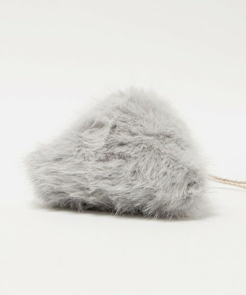 green label relaxing / グリーンレーベル リラクシング リュック・バックパック | ラメ フェイクファー ポシェット  / キッズ | 詳細5