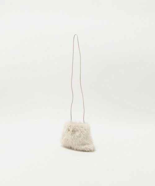 green label relaxing / グリーンレーベル リラクシング リュック・バックパック | ラメ フェイクファー ポシェット  / キッズ | 詳細10