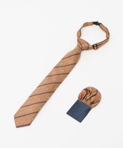 green label relaxing / グリーンレーベル リラクシング ネクタイ | ネクタイ チーフ セット（クレスト） / キッズ  手洗い可能