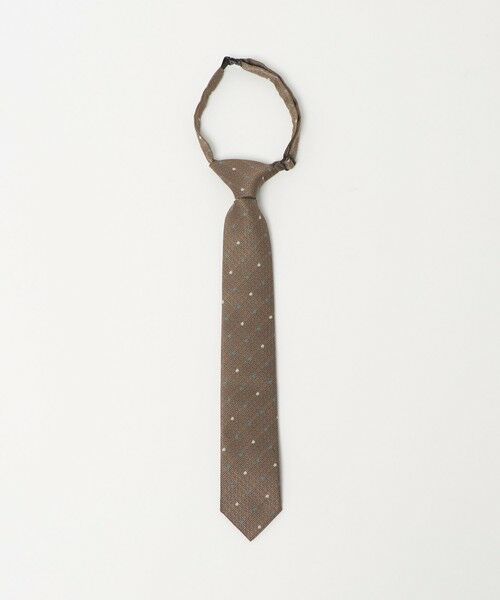 green label relaxing / グリーンレーベル リラクシング ネクタイ | ネクタイ チーフ セット（ドット） / キッズ 手洗い可能 | 詳細1