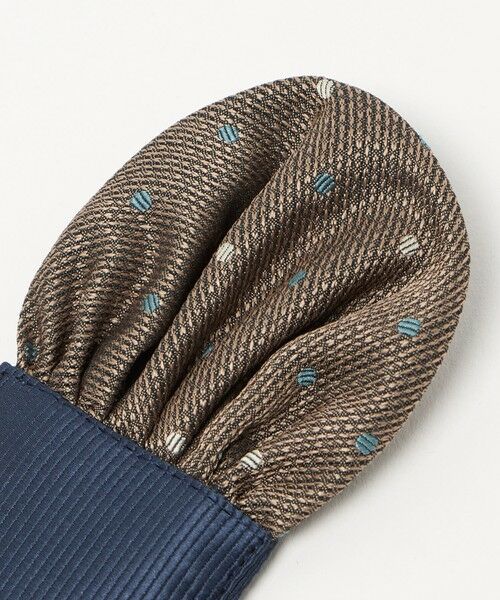 green label relaxing / グリーンレーベル リラクシング ネクタイ | ネクタイ チーフ セット（ドット） / キッズ 手洗い可能 | 詳細11