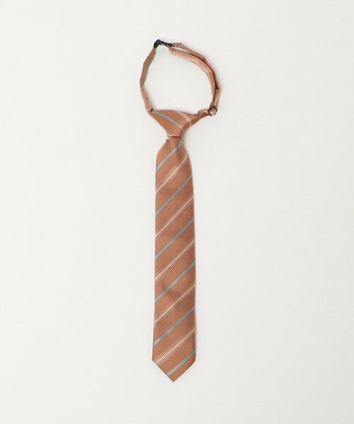 green label relaxing / グリーンレーベル リラクシング ネクタイ | ネクタイ チーフ セット(ストライプ) / キッズ 手洗い可能 | 詳細1
