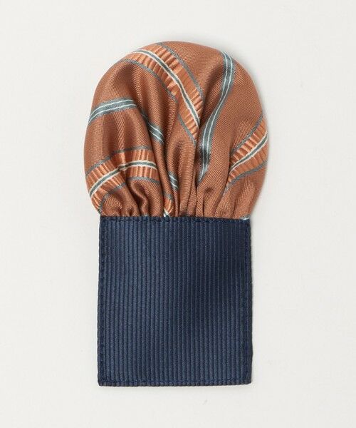 green label relaxing / グリーンレーベル リラクシング ネクタイ | ネクタイ チーフ セット(ストライプ) / キッズ 手洗い可能 | 詳細10