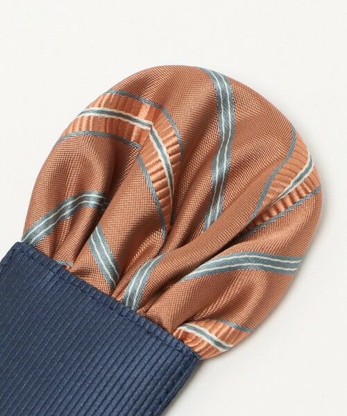 green label relaxing / グリーンレーベル リラクシング ネクタイ | ネクタイ チーフ セット(ストライプ) / キッズ 手洗い可能 | 詳細11