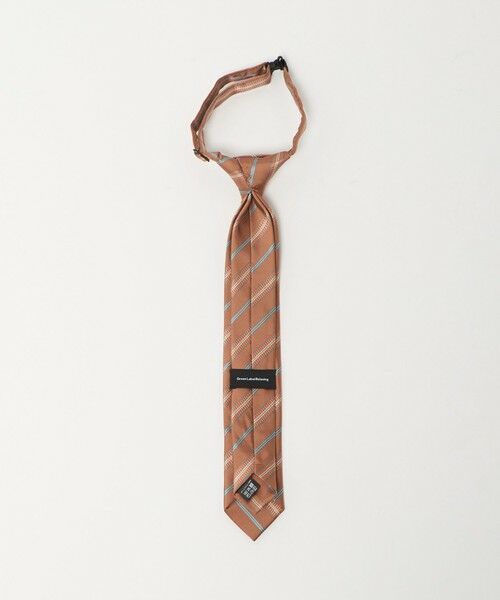 green label relaxing / グリーンレーベル リラクシング ネクタイ | ネクタイ チーフ セット(ストライプ) / キッズ 手洗い可能 | 詳細2