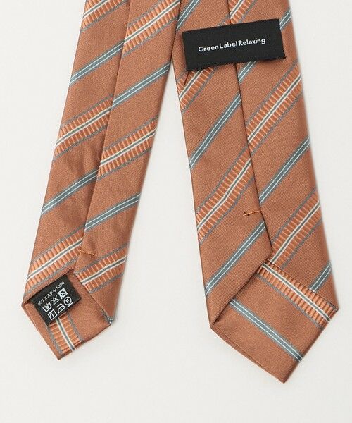 green label relaxing / グリーンレーベル リラクシング ネクタイ | ネクタイ チーフ セット(ストライプ) / キッズ 手洗い可能 | 詳細4