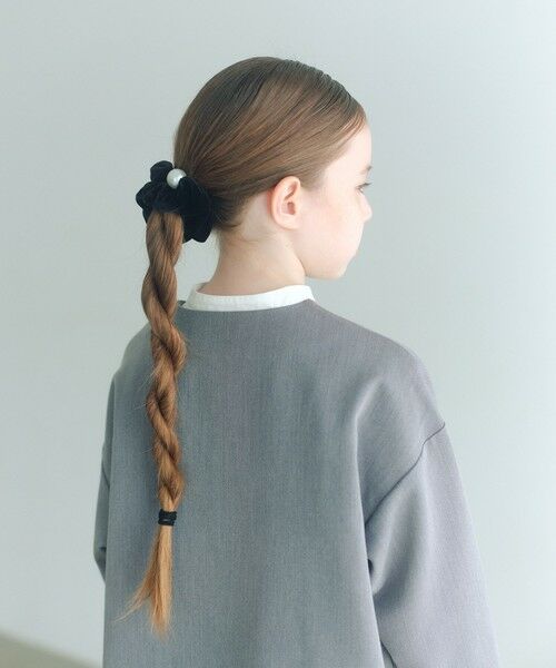 green label relaxing / グリーンレーベル リラクシング ヘアゴム・シュシュ | ビッグモチーフ付き シュシュ  / キッズ | 詳細1