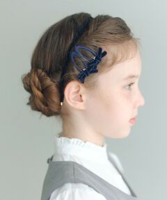 green label relaxing / グリーンレーベル リラクシング ヘアピン | 細リボンクリップ セット / キッズ