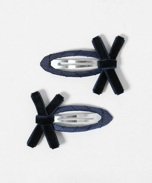 green label relaxing / グリーンレーベル リラクシング ヘアピン | 細リボンクリップ セット / キッズ | 詳細7